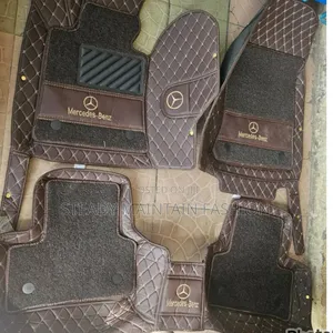 Mercedes Full 5d Leather Floor Mat Double Layered
