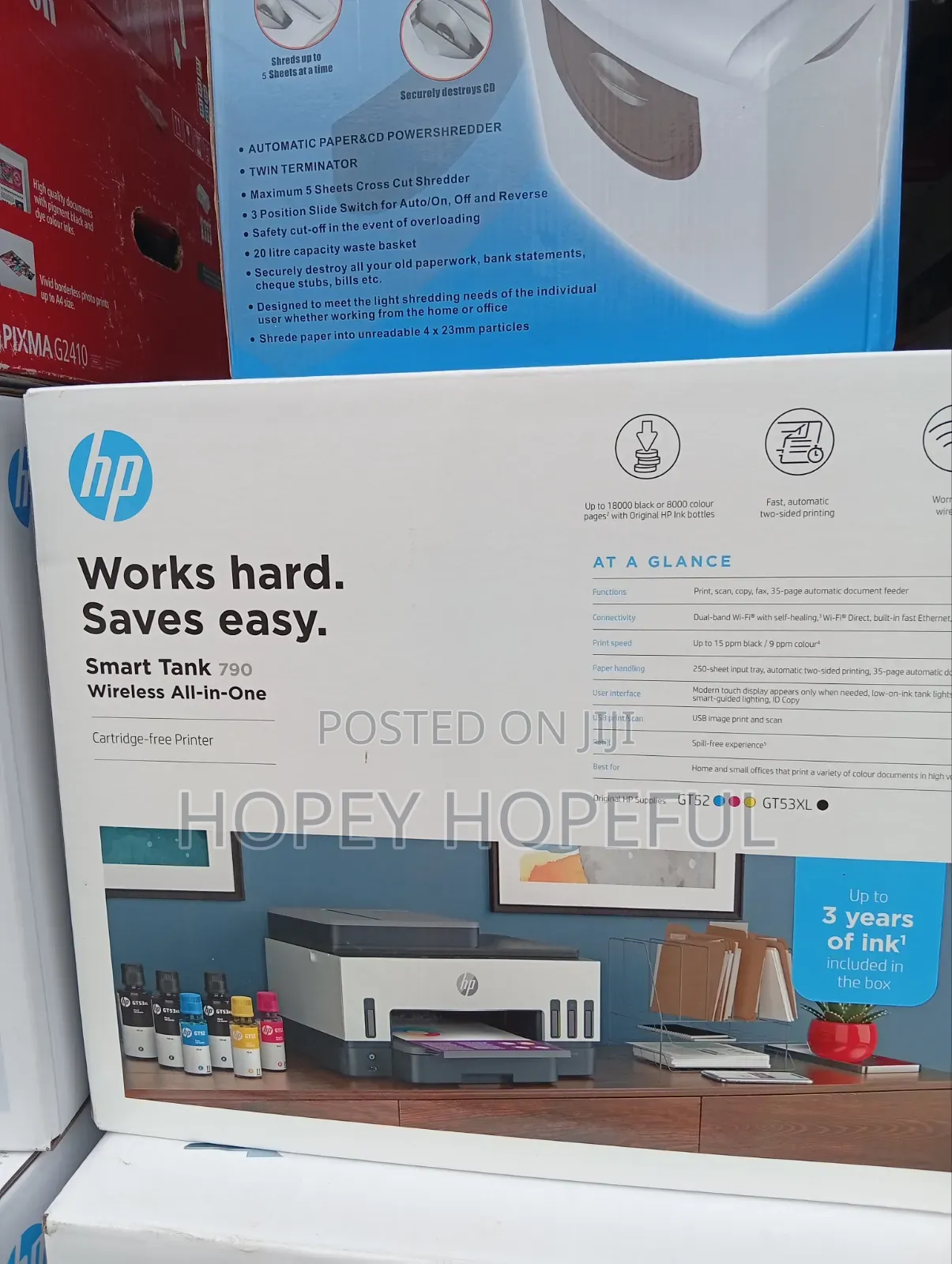 HP Smart Tank 790 Wireless Printer , Print Scan and Copy