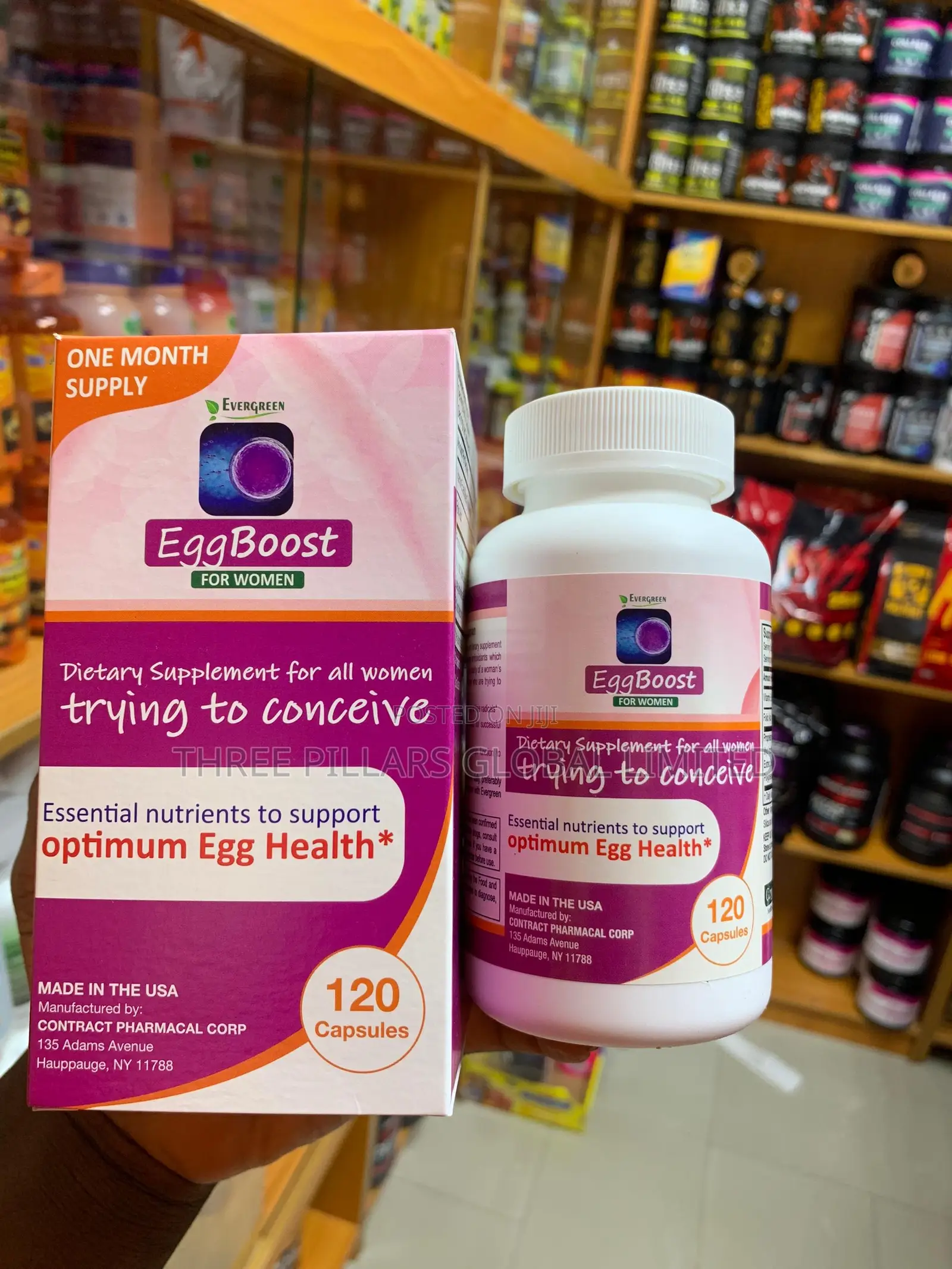 Egg Boost for Women Supplement Use