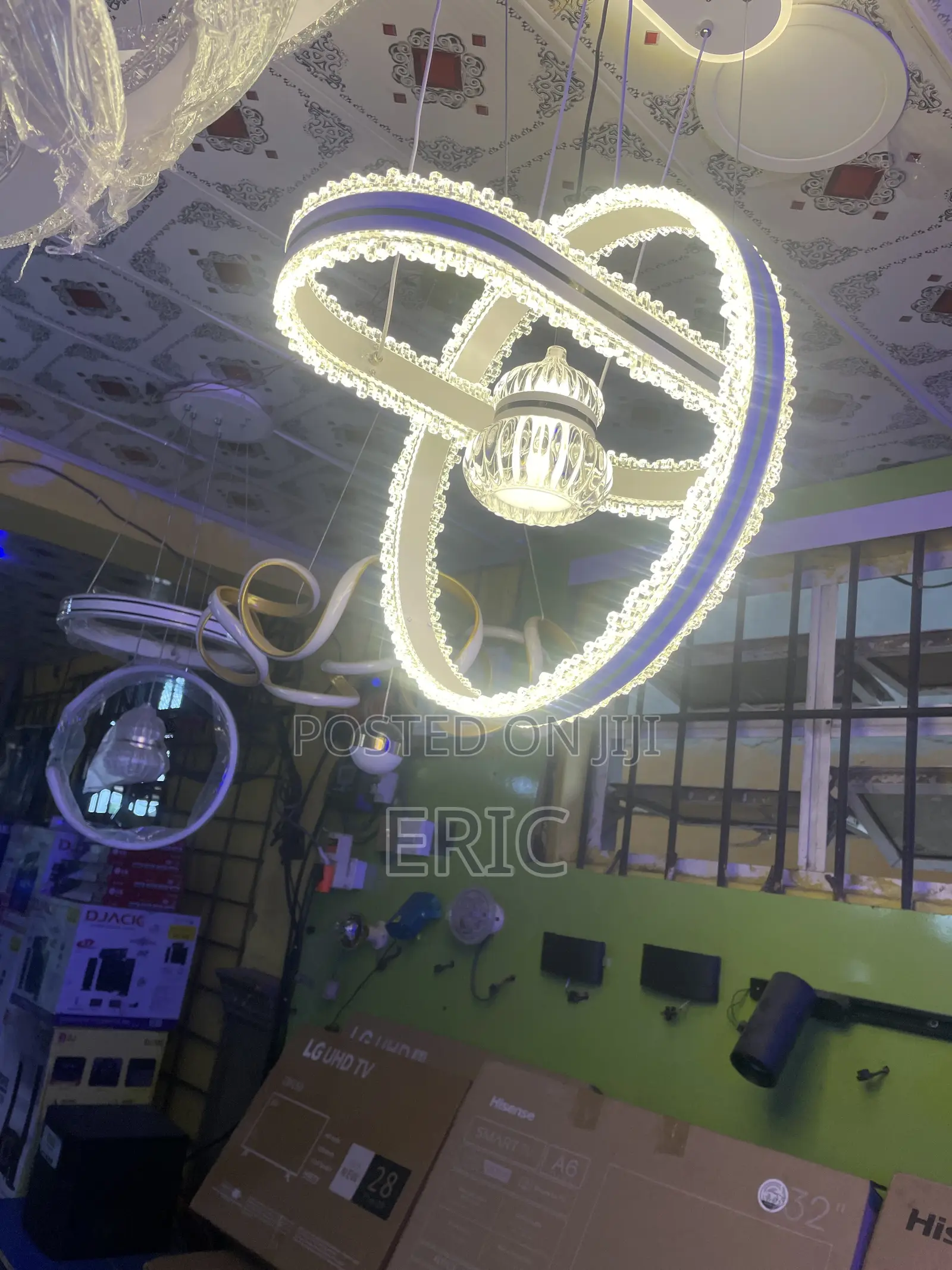 Crystal Orbit Luxury Led Chandelier