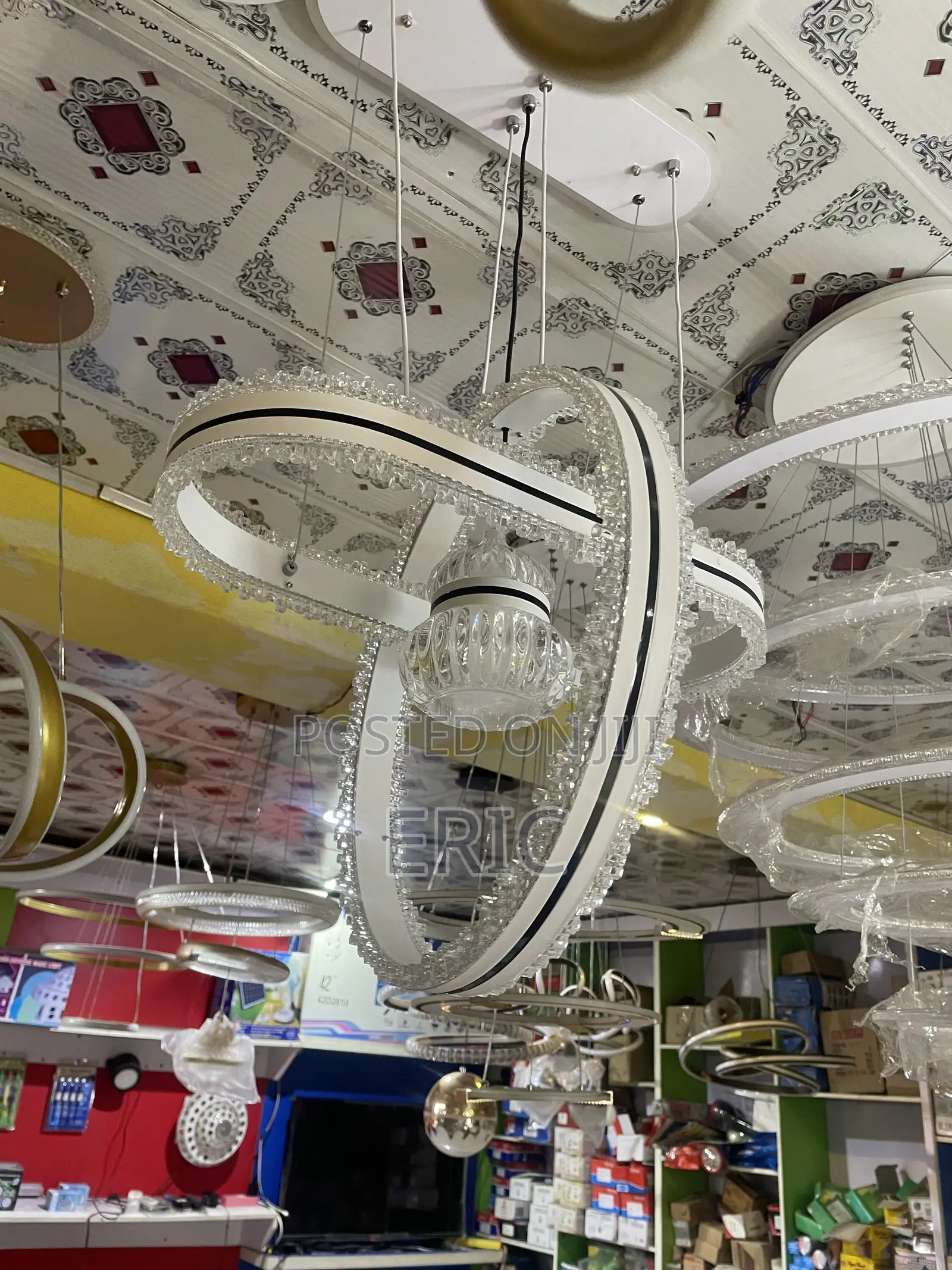 Crystal Orbit Luxury Led Chandelier