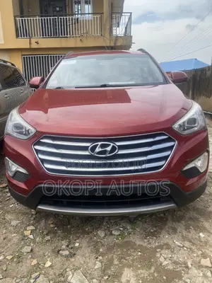 Hyundai Santa Fe 2015 Red
