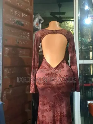 Backless Gown