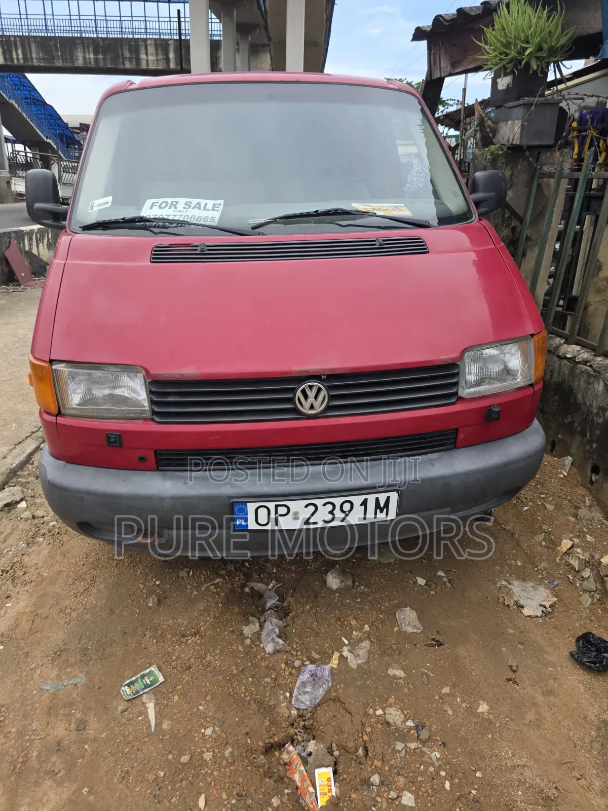 Volkswagen Transporter 1996 Red