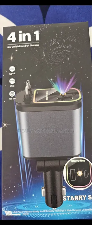 4- In- 1 Roof Light Car Charger