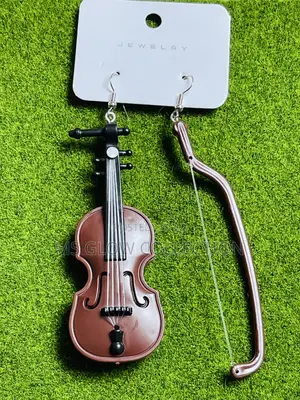 Mini Violin Bow Dangle Earrings – Music Lover Jewelry