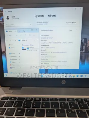 Laptop HP EliteBook 840 G3 8GB Intel Core i7 SSD 256GB