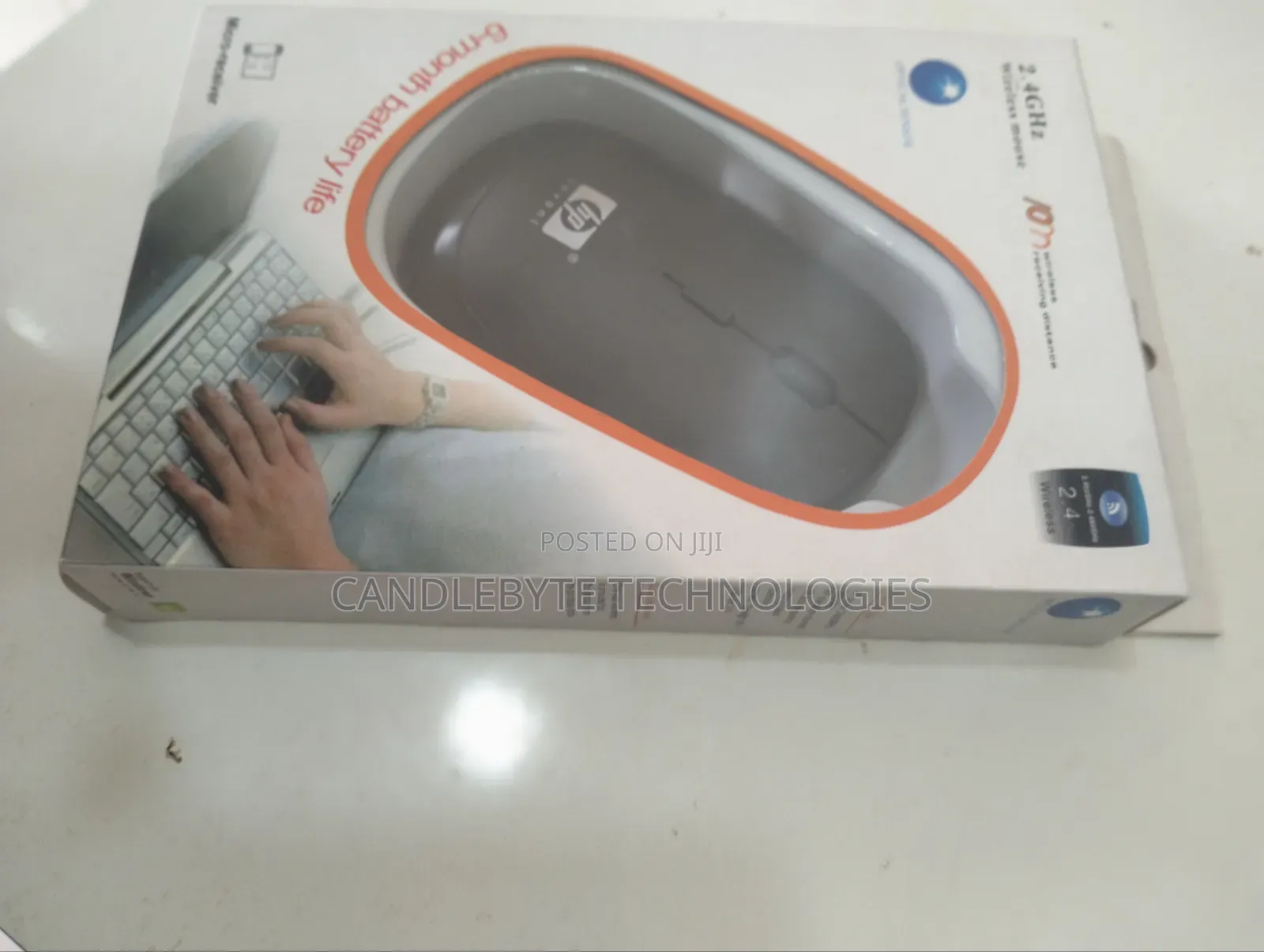 Hp 2.4ghz Wireless Usb Mouse Nano Receiver Fast Precision