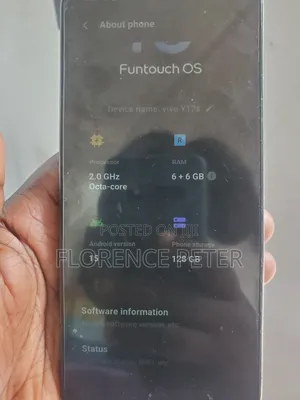 Vivo Y17s 128 GB Black
