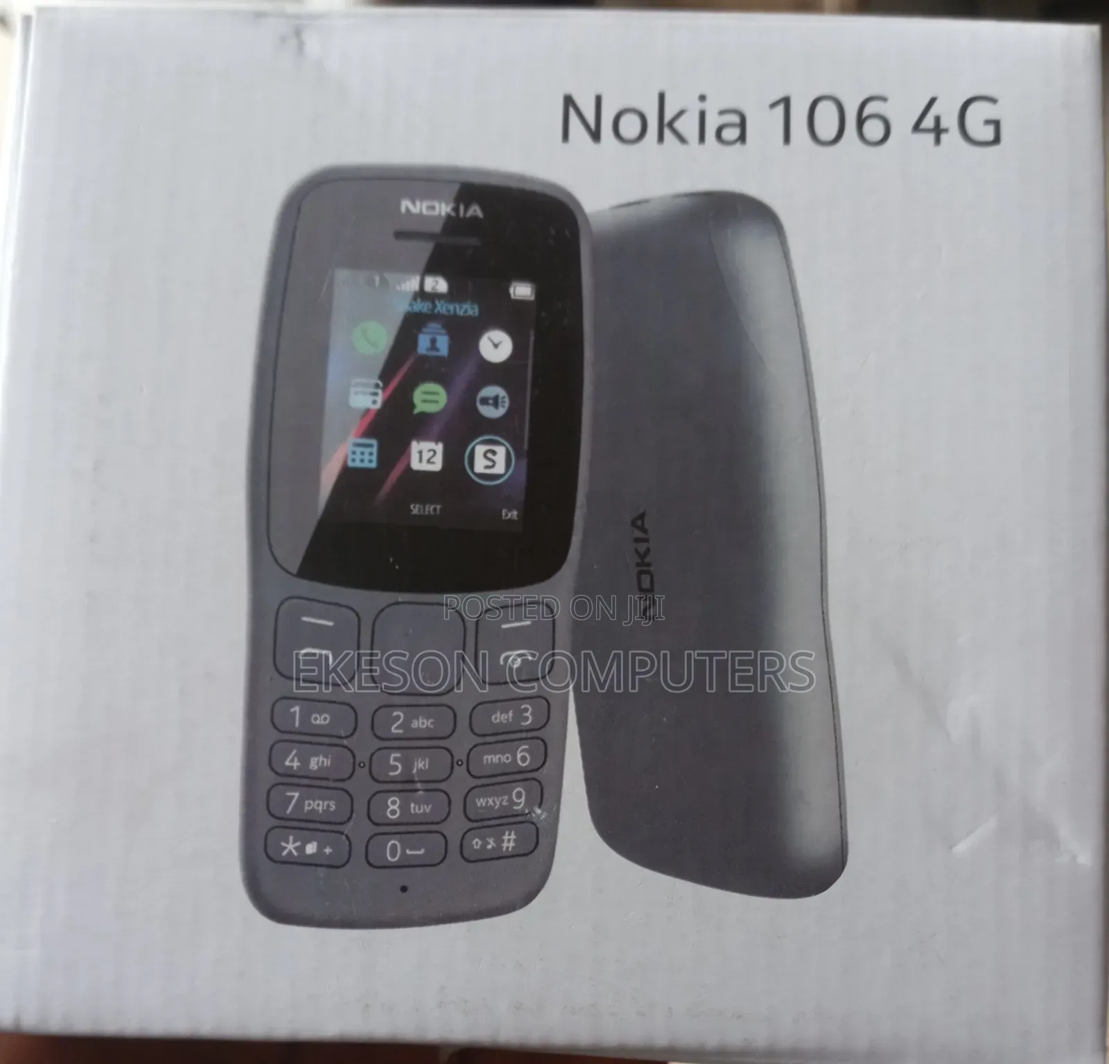 New Nokia 106 Black