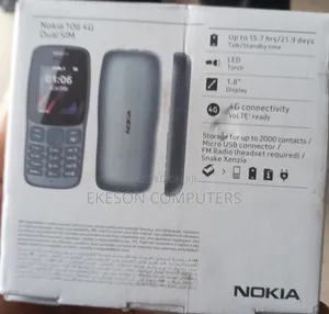 New Nokia 106 Black