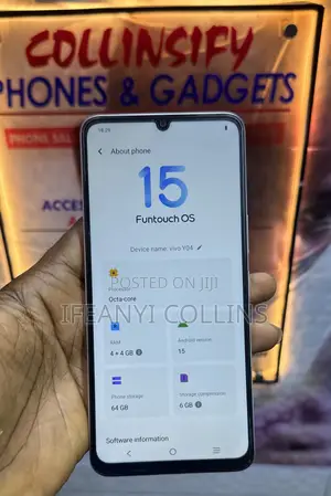 Vivo Y04 64 GB Gold