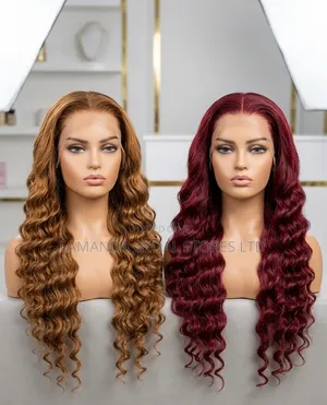 Luxury Full Frontal Ocean Deep Wave Human Hair Wig– 30 Inches Grade 8a