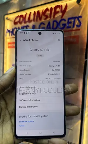 Samsung Galaxy A71 5G 128 GB Black