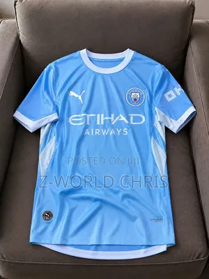 Original Quality Manchester City Official 26/27 Home Jersey