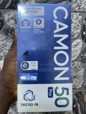 New Tecno Camon 50 Pro 256 GB