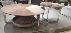 Luxurious Round 2 in 1 Coffee Table
