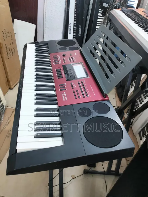 Casio CTK-6250 High-Level Digital Portable Sequencer Mixer