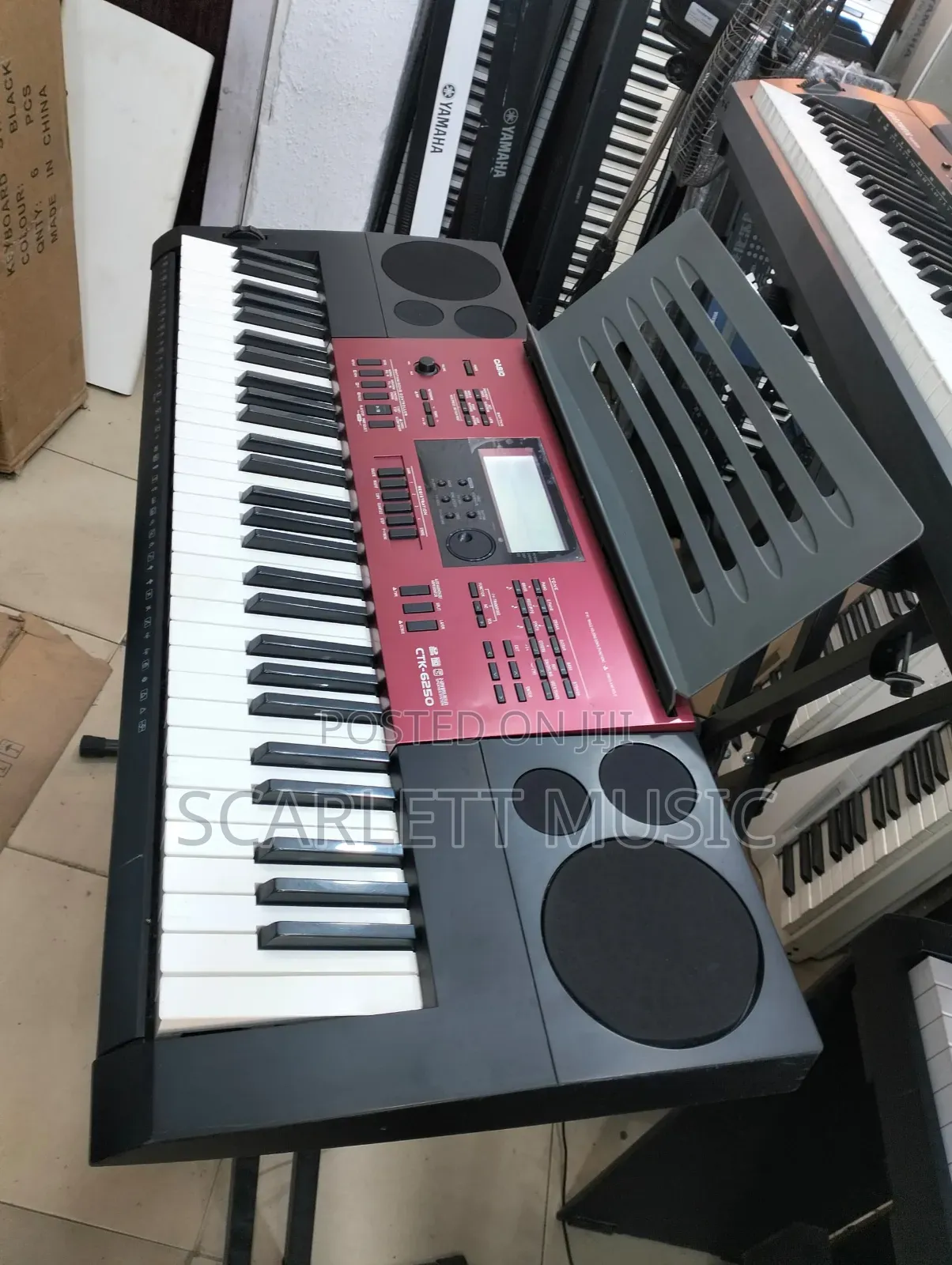 Casio CTK-6250 High-Level Digital Portable Sequencer Mixer Keyboard