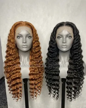 Luxury Full Frontal Deep Wave Human Hair Wig – 30 Inches Grade 8a