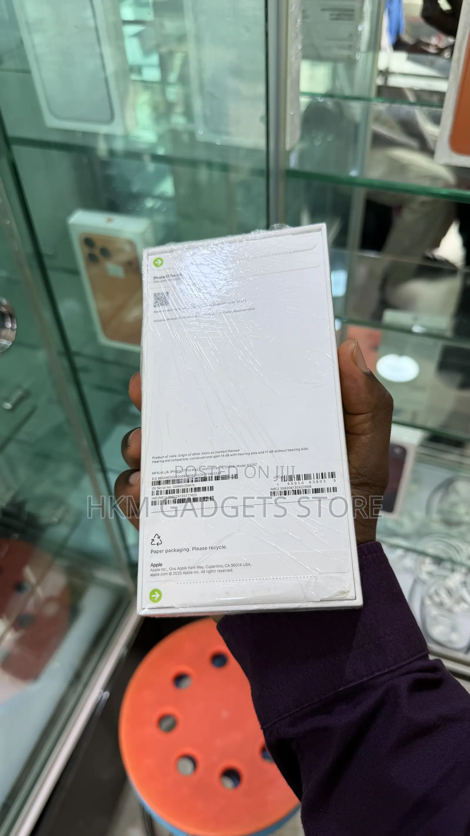 New Apple iPhone 17 Pro Max 512 GB Orange