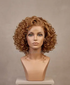 Luxury Full Frontal Gucci Bounce Human Hair Blend Wig – Stunning Gold
