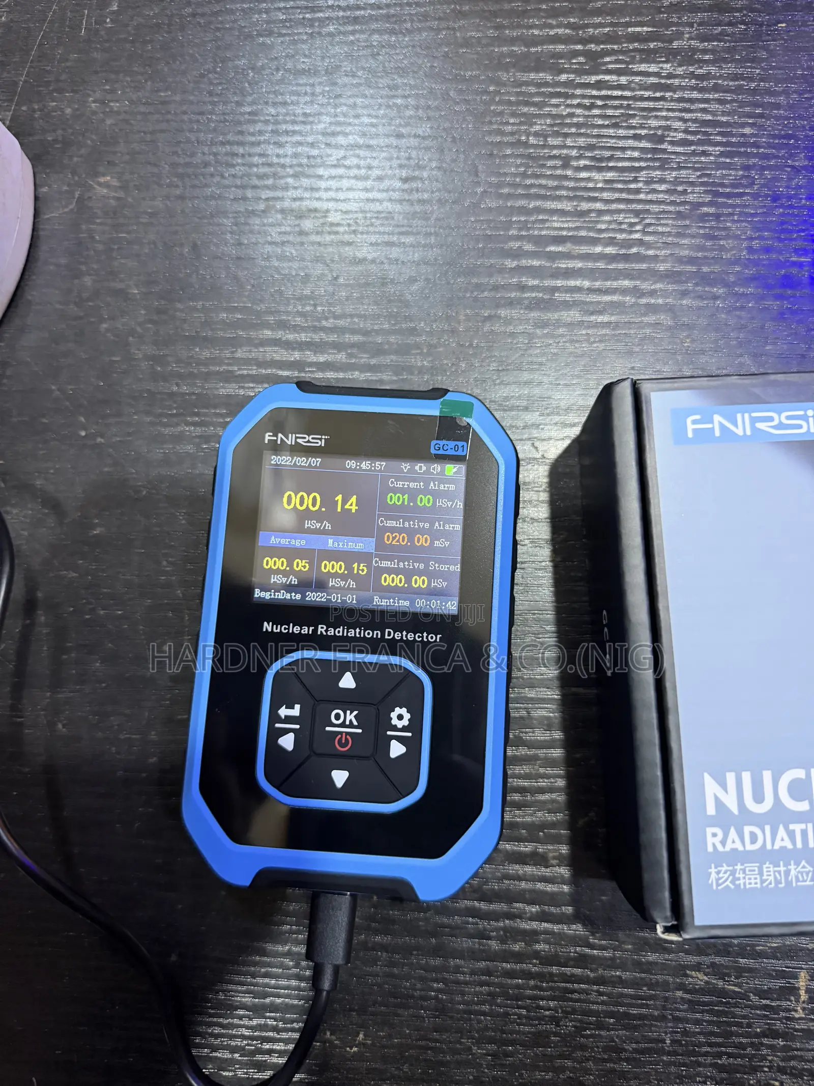 Nuclear Radiation Detector