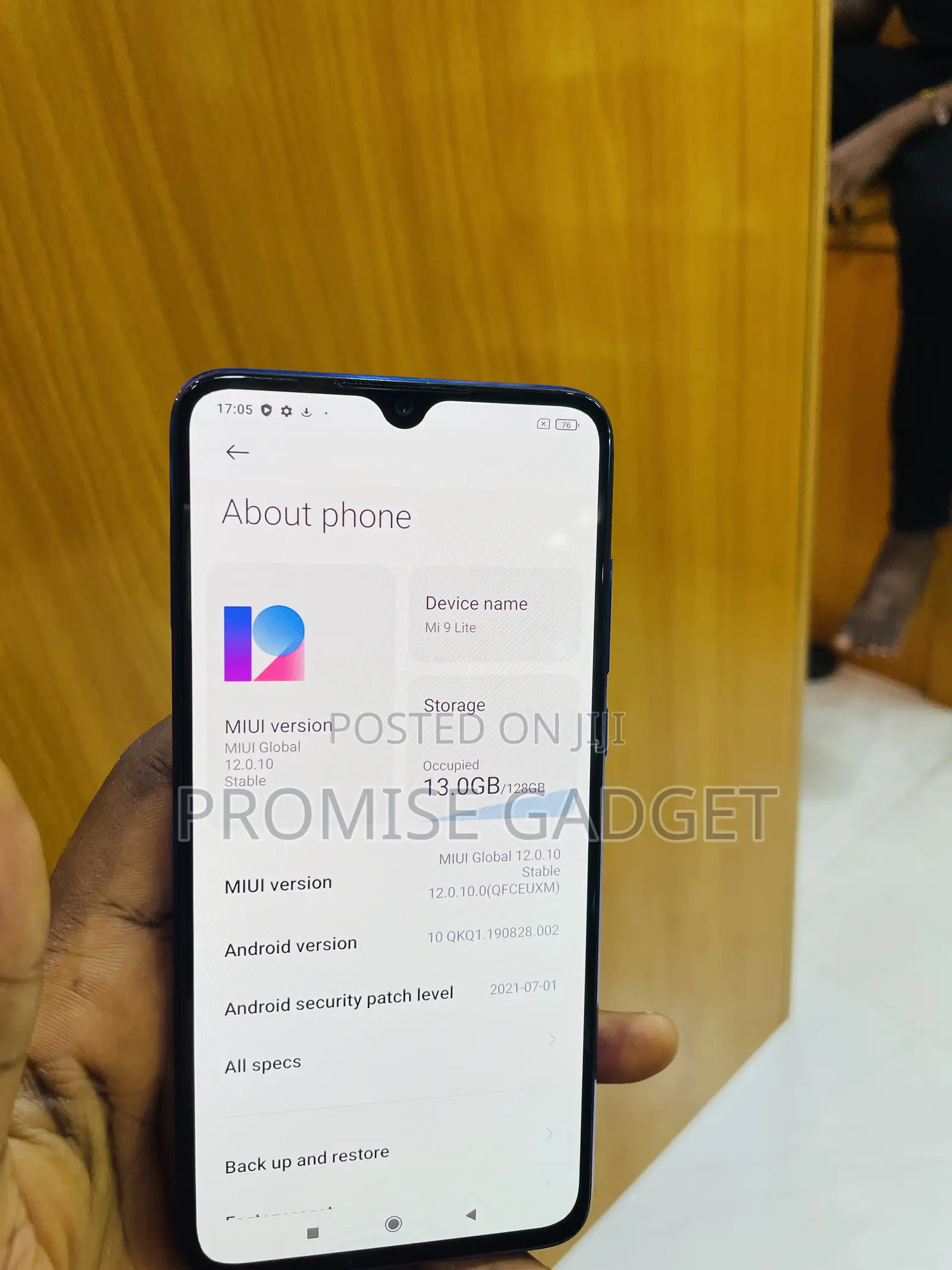Xiaomi Mi 9 Lite 128 GB Blue