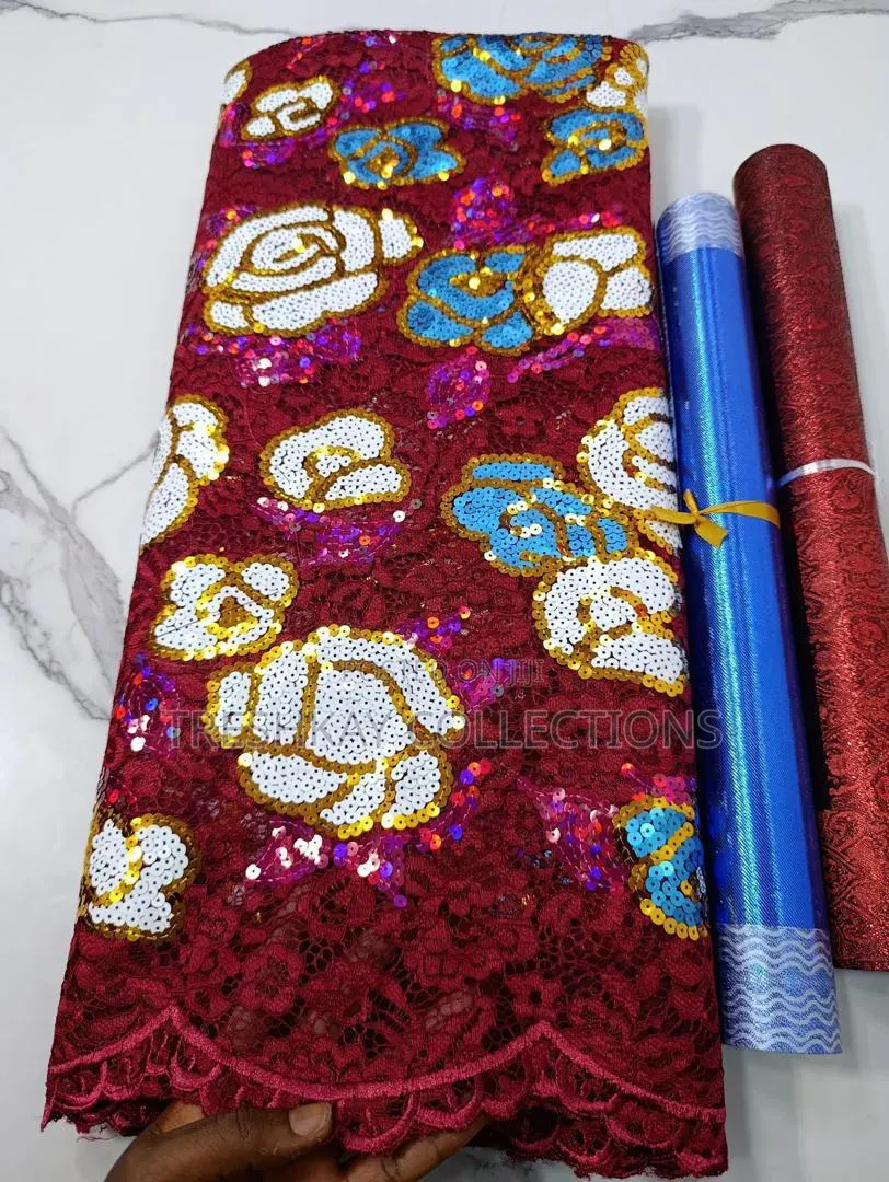 Sweet Spiral Sequence Lace 