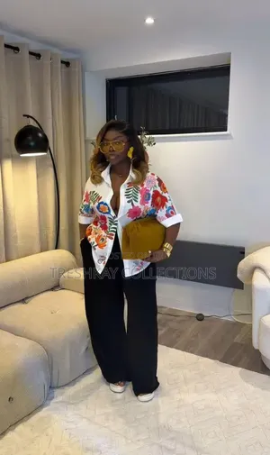Luxury Floral Ladies Shirt