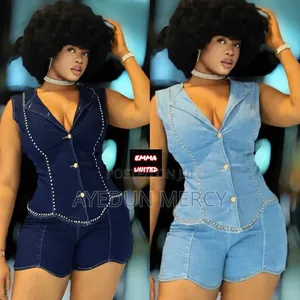 Sexy 2pcd Denim
