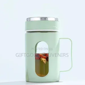 Glass Tea Cup With Wood Handle