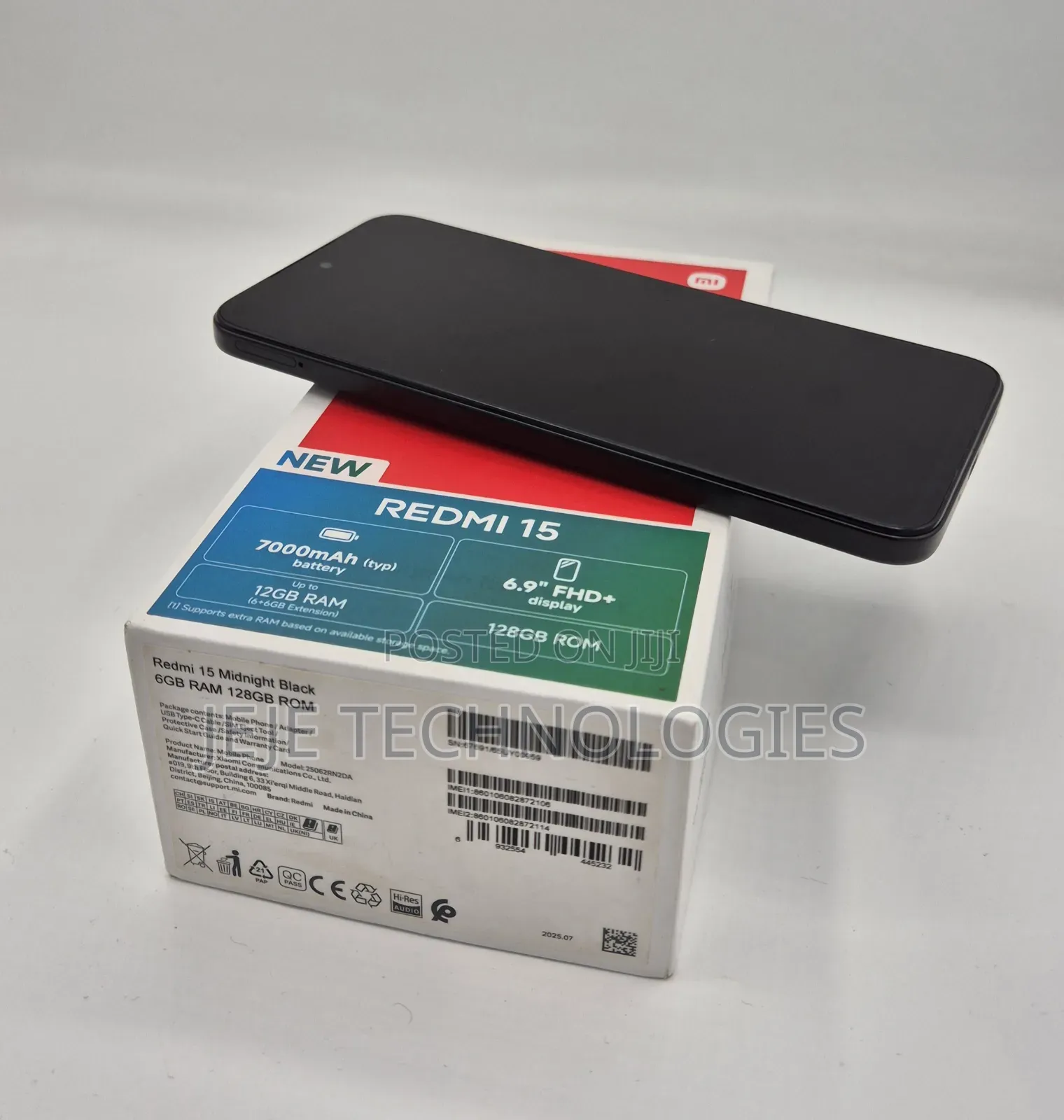Xiaomi Redmi 15 128 GB Red