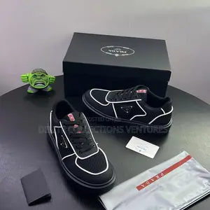 *Prada Men Lace Sneakers, Now Available in 3 Colors*