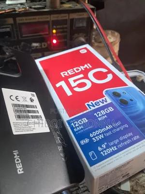 Xiaomi Redmi 15C 4G 128 GB Black