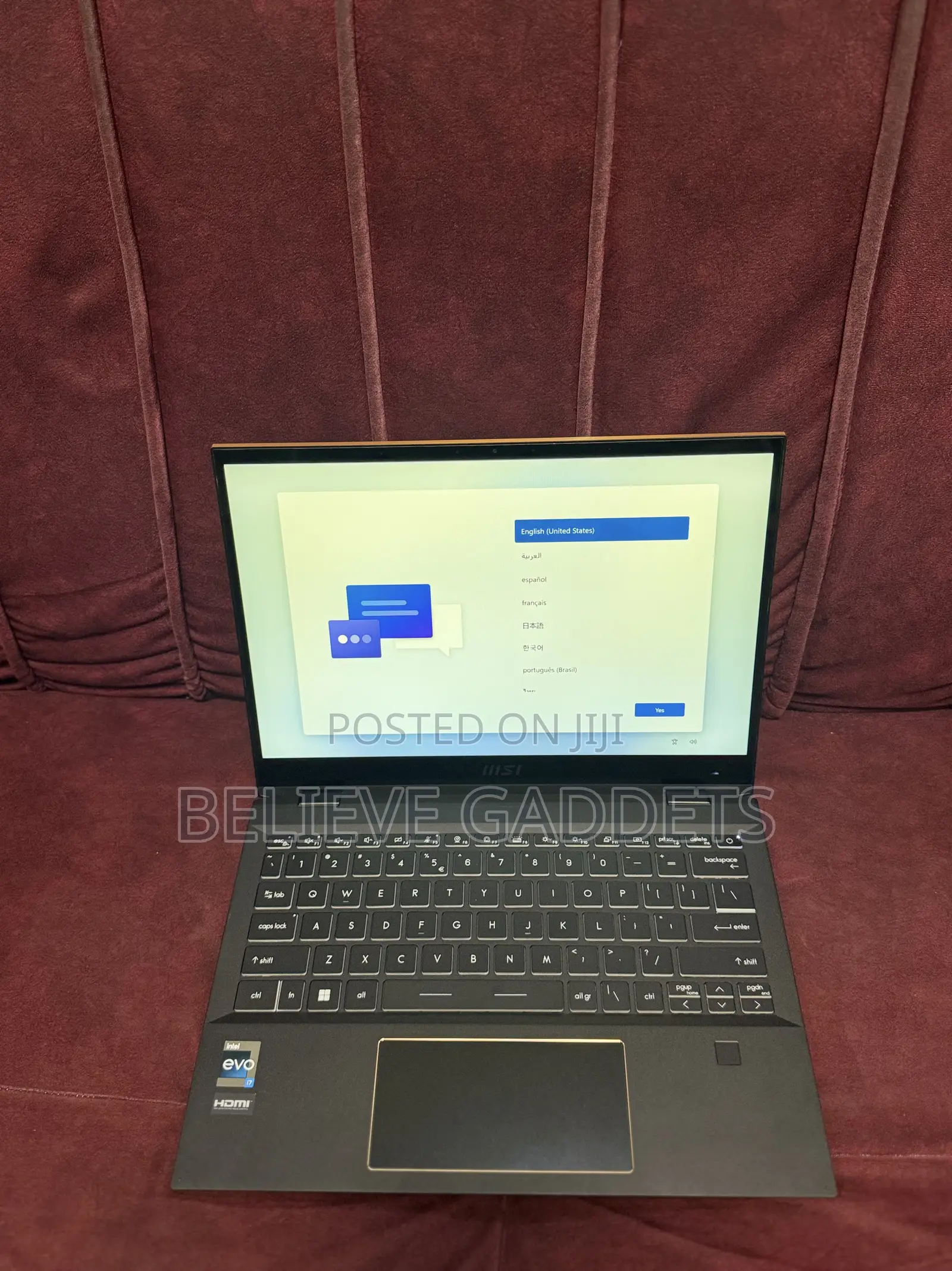 Laptop MSI Summit E13 Flip Evo 16GB Intel Core i7 SSD 512GB