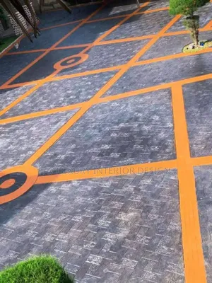 Concrete Flooring Stamping Work