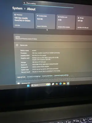 Laptop HP Victus 15 16GB Nvidia SSD 500GB