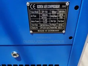 Sp-15a Screw Air Compressor.