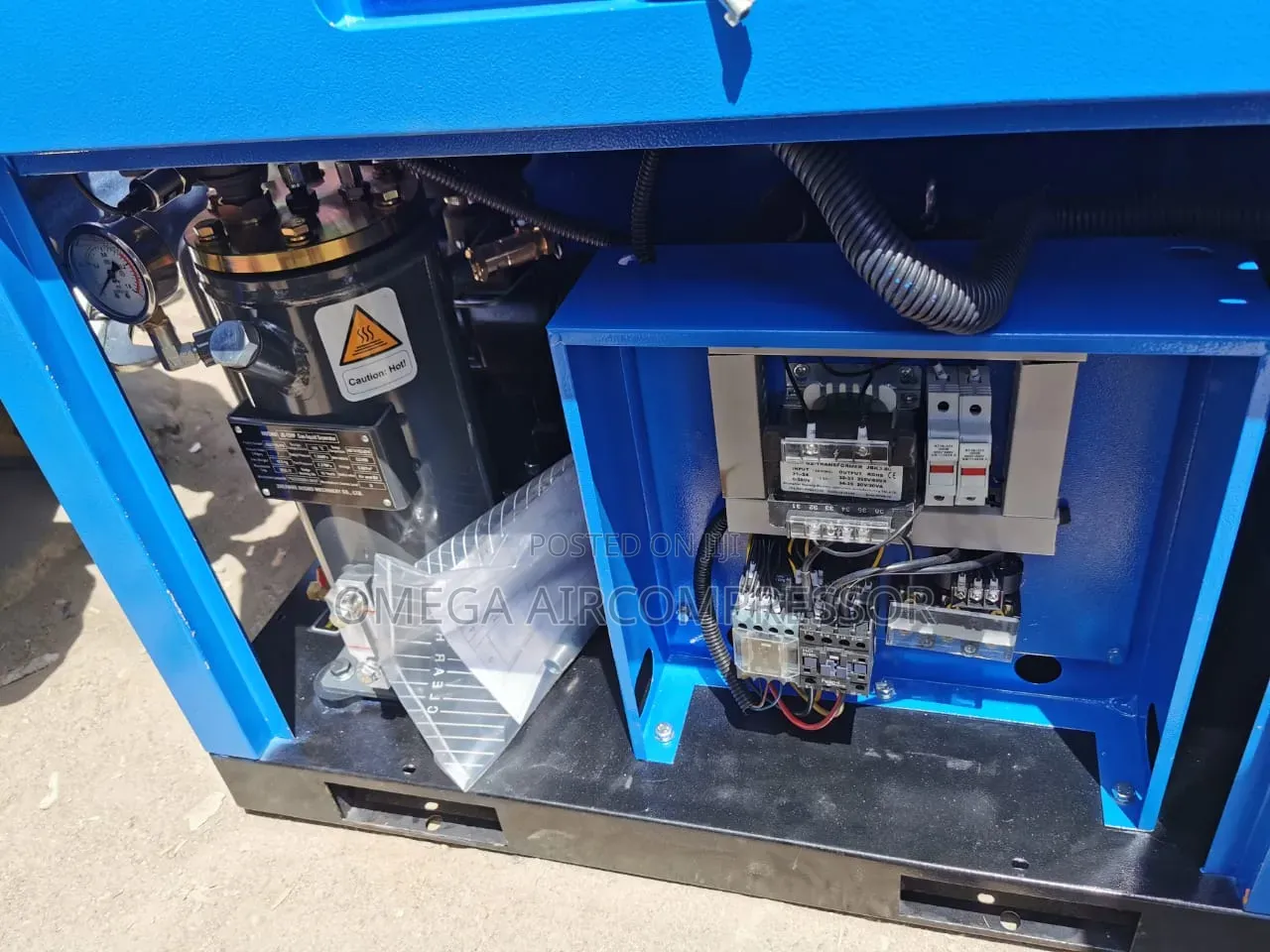 Sp-15a Screw Air Compressor.