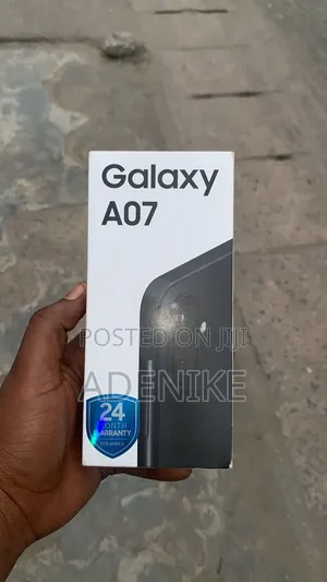 New Samsung Galaxy A07 4G 128 GB Black