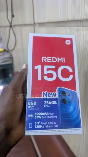 New Xiaomi Redmi 15C 4G 256 GB