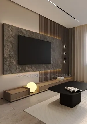 Standard Design Wall to Wall Tv Console