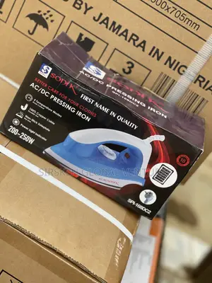 Sonik Ac/Dc Pressing Iron