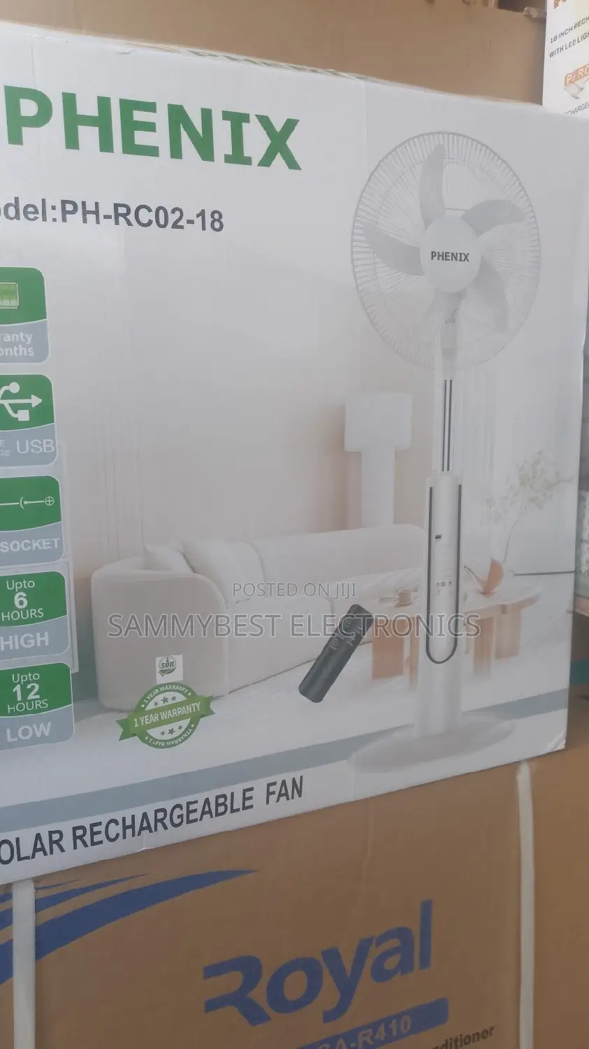 Phenix Rechargeable Fan