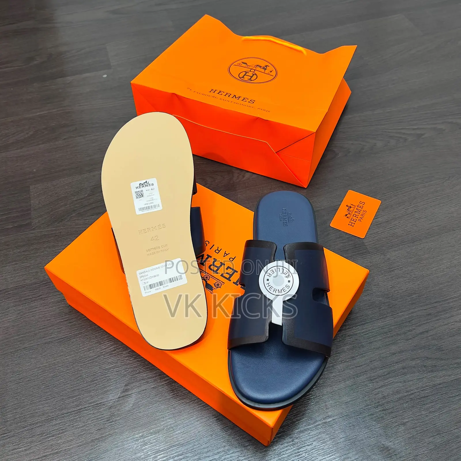 Luxury Hermes Leather