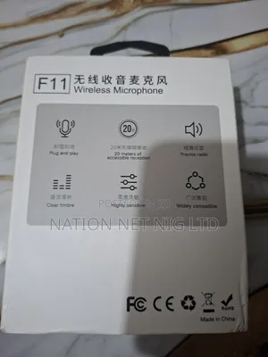 F11- 2 Content Wireless Microphone