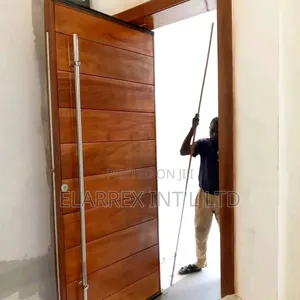 Entrance Security Wooden Door