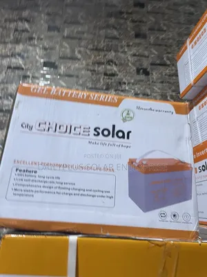 120ah 12v Choice Solar Gel Battery