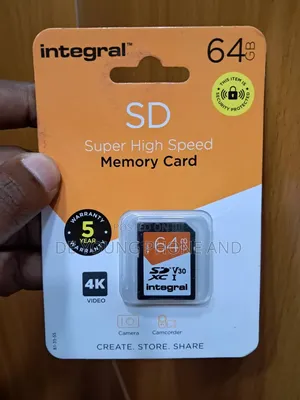 Integral 64gb Sd Super High Speed Memory Card
